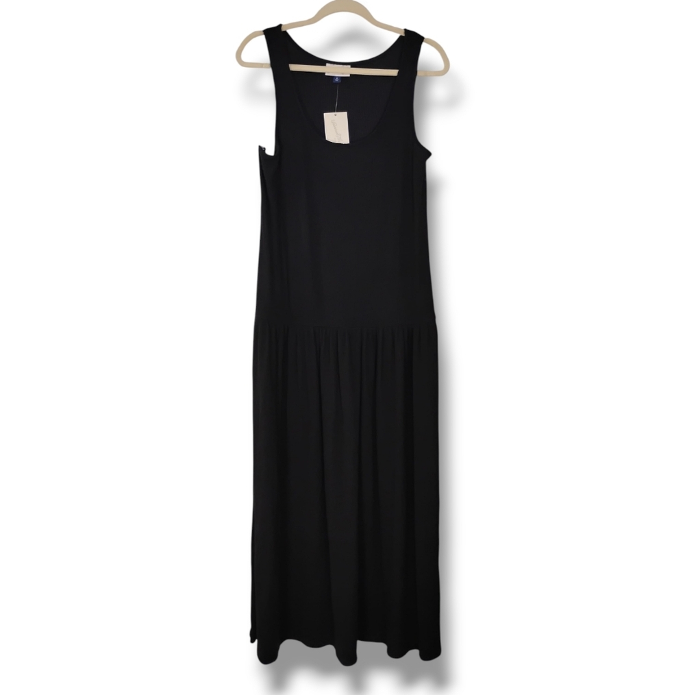 NWT Universal Thread Drop Waist Maxi Dress In Black Size Women's XL - Picture 5 of 9